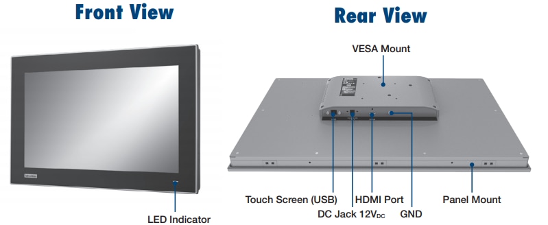 Advantech FPM-221w 21.5